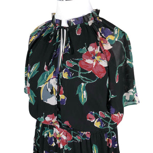 Unisex Lauren Ralph Lauren - Schiffon dress, size 42 - Black (3)