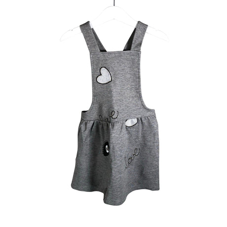 Unisex POMPdeLUX - Tricot dress, size 98 - 104 - Gray ()