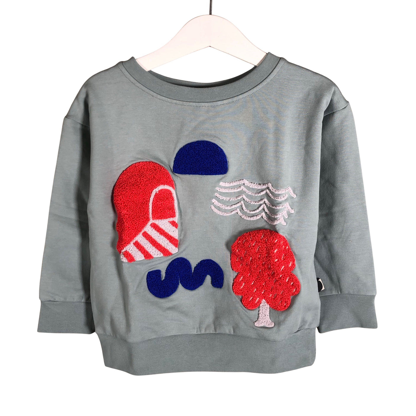 Unisex Papu - Sweatshirt, size 98 - 104 - Blue (1)