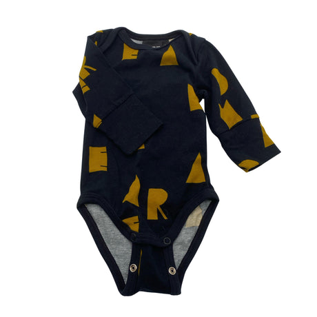 Unisex Papu - Body, size 50 - 56 - Black ()
