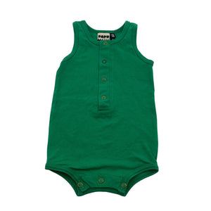 Unisex Papu - Body, size 62 - 68 - Green (1)