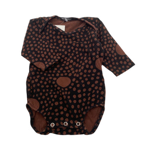 Unisex Marimekko - Body, size 56 - 62 - Brown (1)