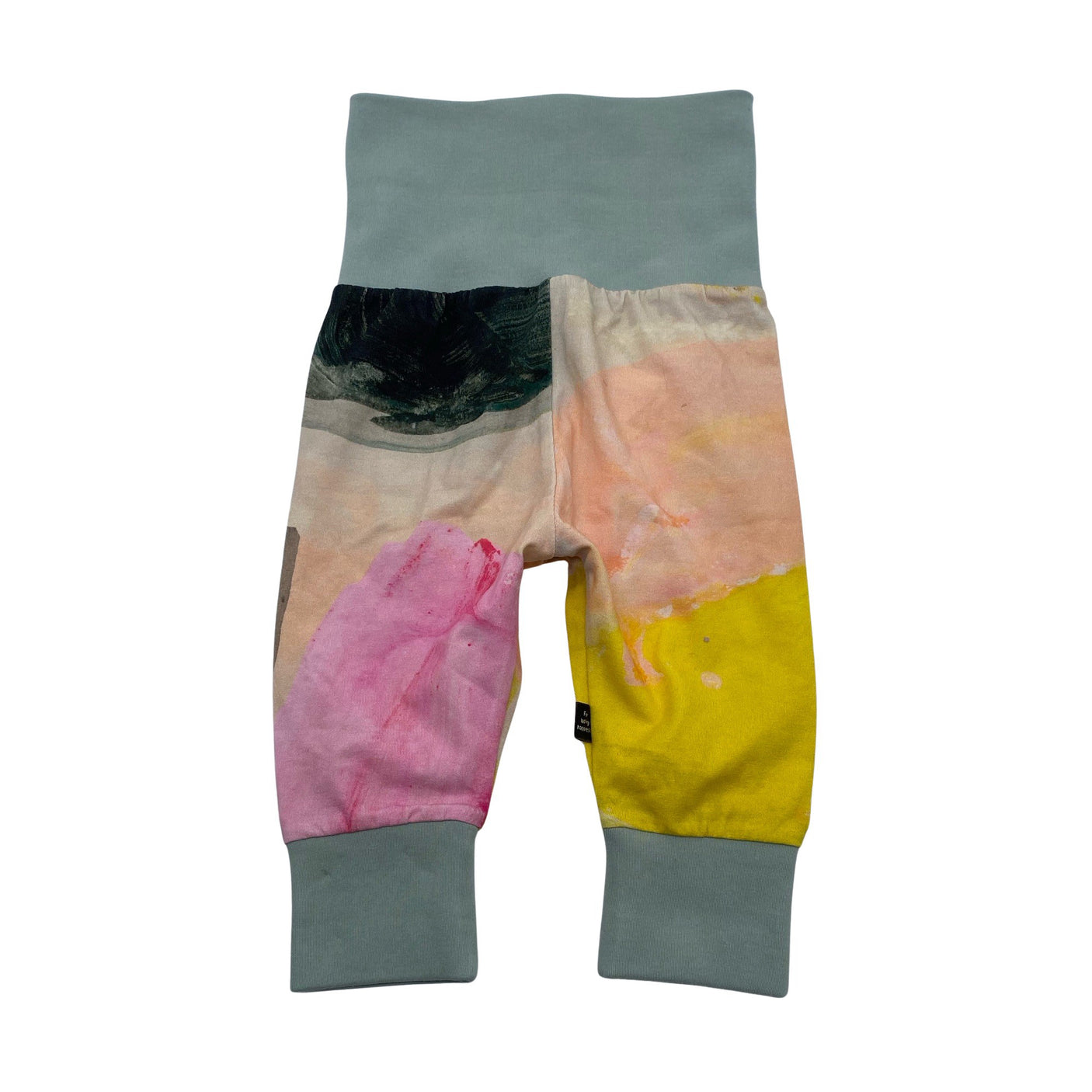 Unisex Papu - Tricot pants, size 62 - 68 - Light blue (1)