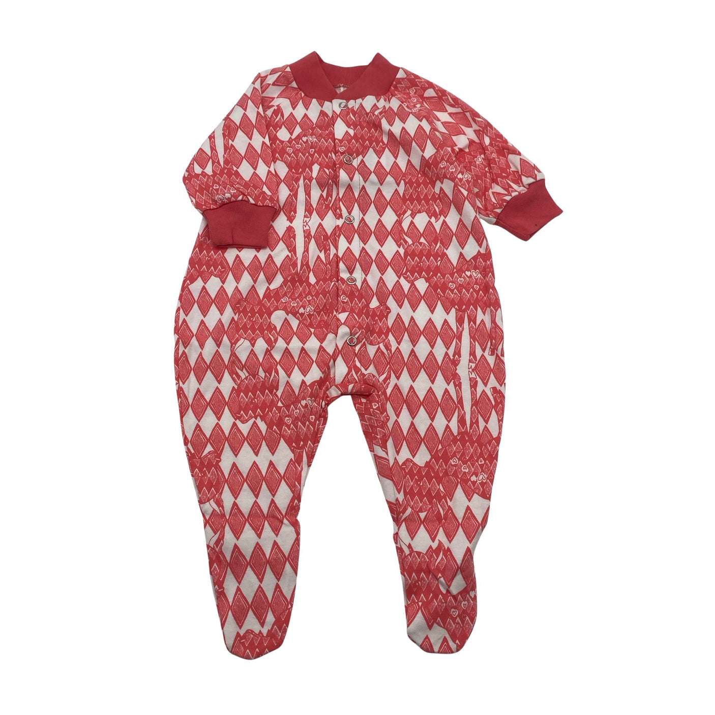 Unisex Pikkuset - Overalls, size 56 - 62 - Red (1)