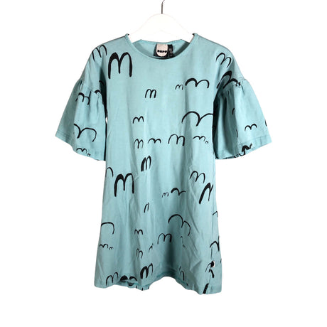 Unisex Papu - Tricot dress, size 122 - 128 - Blue ()