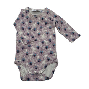 Unisex Mini Rodini - Body, size 56 - 62 - Violet (1)