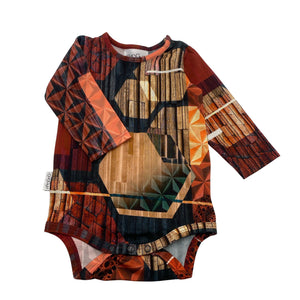 Unisex Gugguu - Body, size 62 - 68 - Orange (1)