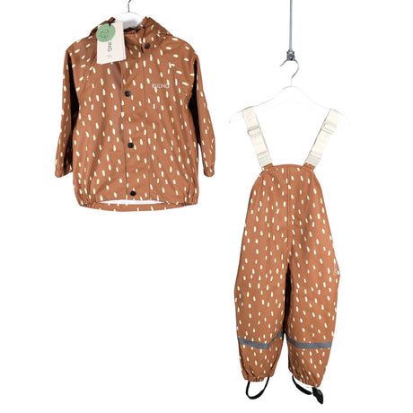 Unisex Kuling - Rainwear, size 86 - 92 - Orange ()