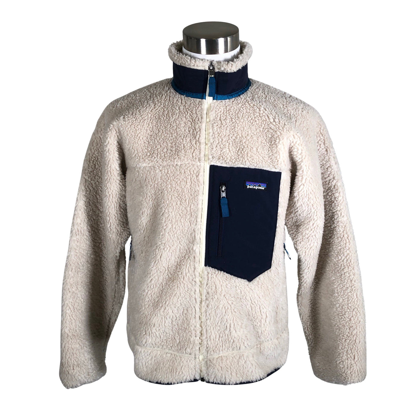 Unisex Patagonia - Faux fur coat, size M - Beige (1)