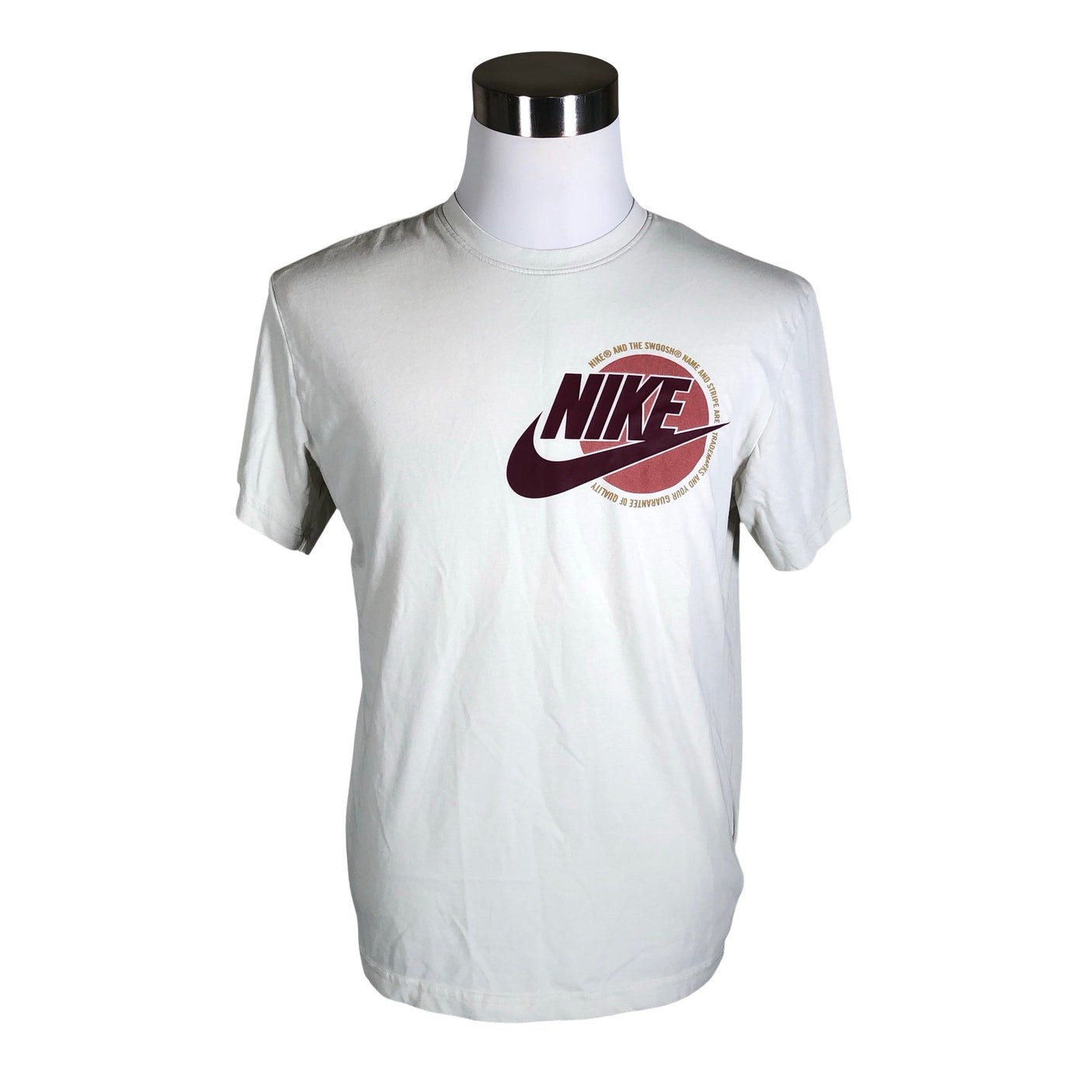 Unisex Nike - T-shirt, size S - Natural white (1)