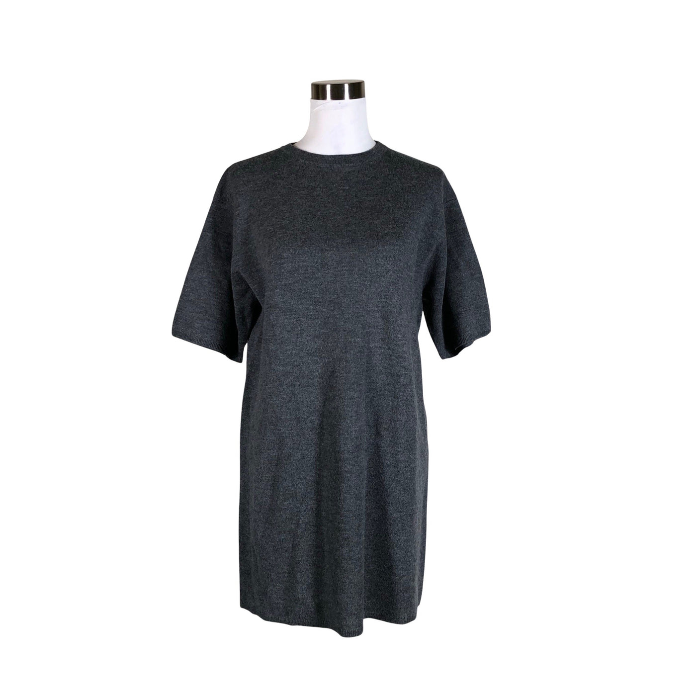 Unisex Lindex - Knit dress, size 36 - Gray (1)