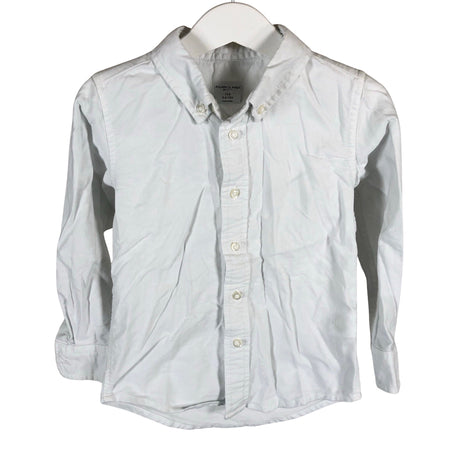 Unisex Mini Rodini - Collared shirt, size 98 - 104 - White ()