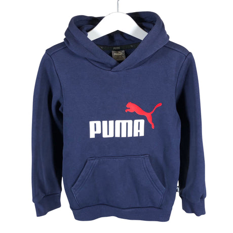 Unisex Puma - Hoodie, size 110 - 116 - Blue ()