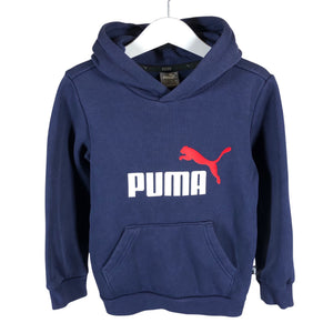 Unisex Puma - Hoodie, size 110 - 116 - Blue (1)