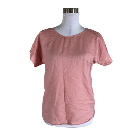 Unisex COS - Short-sleeved blouse, size 34 - Light pink ()