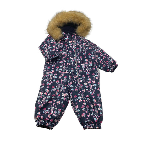 Unisex Reimatec - Winter overall, size 74 - 80 - Blue ()
