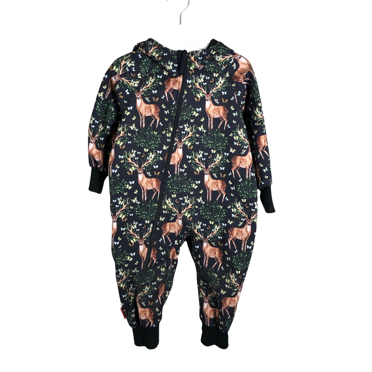 Unisex iELM - Soft shell jumpsuit, size 80 - 86 - Black (1)