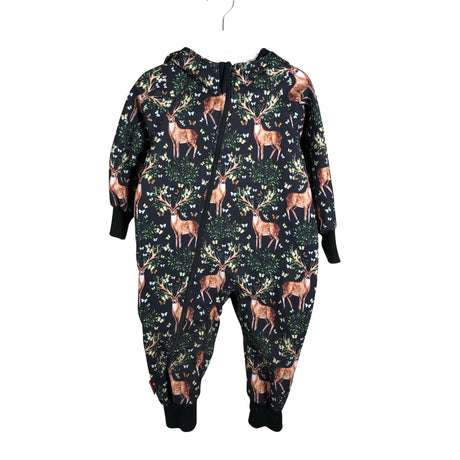 Unisex iELM - Soft shell jumpsuit, size 80 - 86 - Black ()