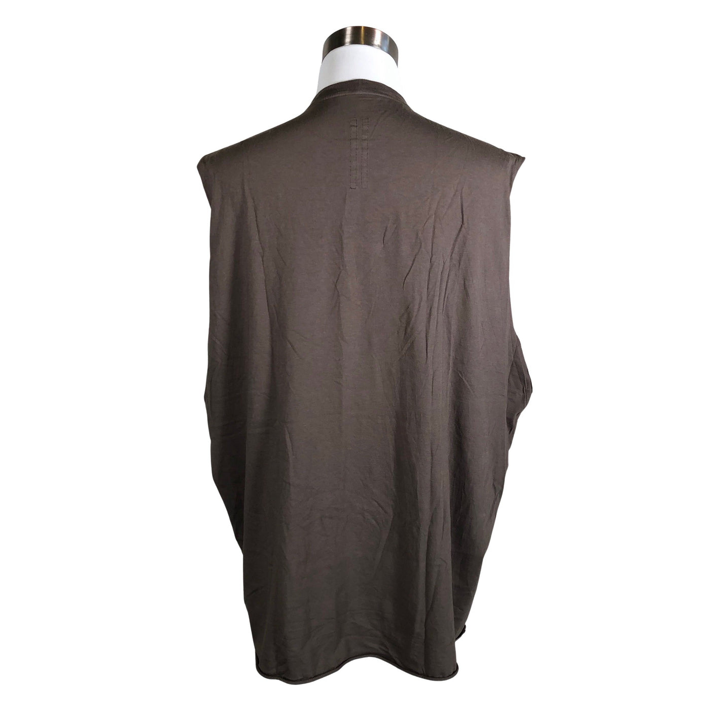 Unisex Rick Owens - Sleeveless shirt, size XL - Brown (2)