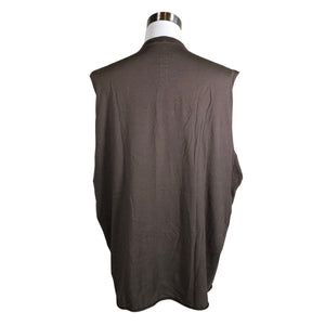 Unisex Rick Owens - Sleeveless shirt, size XL - Brown (2)