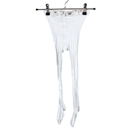 Unisex MP Denmark - Stockings, thick, size 116 - 122 - White ()