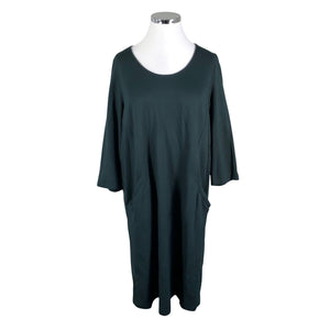 Unisex Persona by Marina Rinaldi - Tricot dress, size 54 - Green (1)