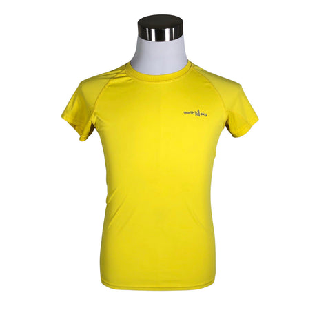 Unisex North Sky - Sports shirt, short sleeve, size M - Yellow ()
