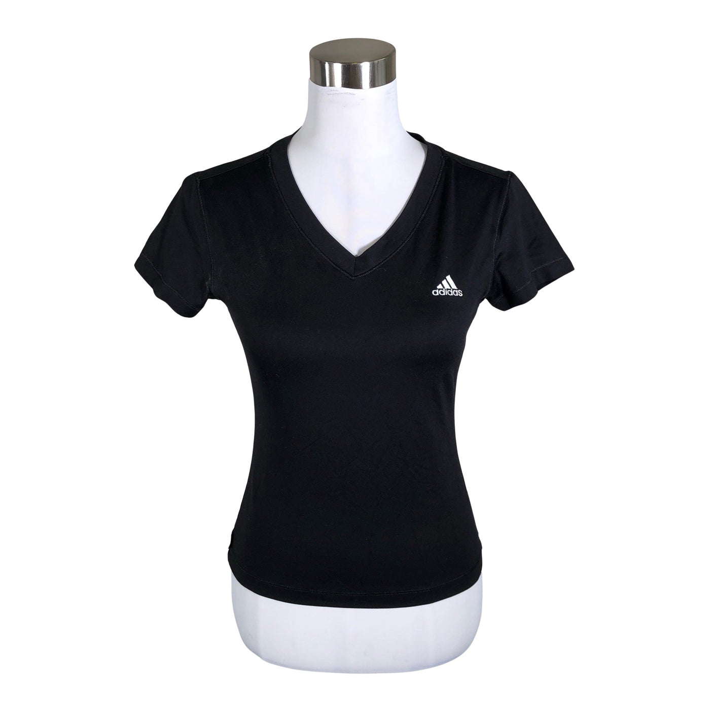 Unisex Adidas - Sports shirt, short sleeve, size 38 - Black (1)