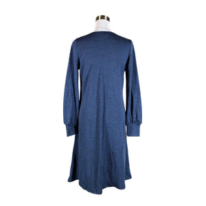 Unisex Second Chance - Tricot dress, size 38 - Blue (2)