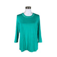 Unisex Steilmann - Tricot shirt, size 40 - Turquoise ()