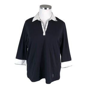 Unisex Gerry Weber - Tricot shirt, size 46 - Blue (1)