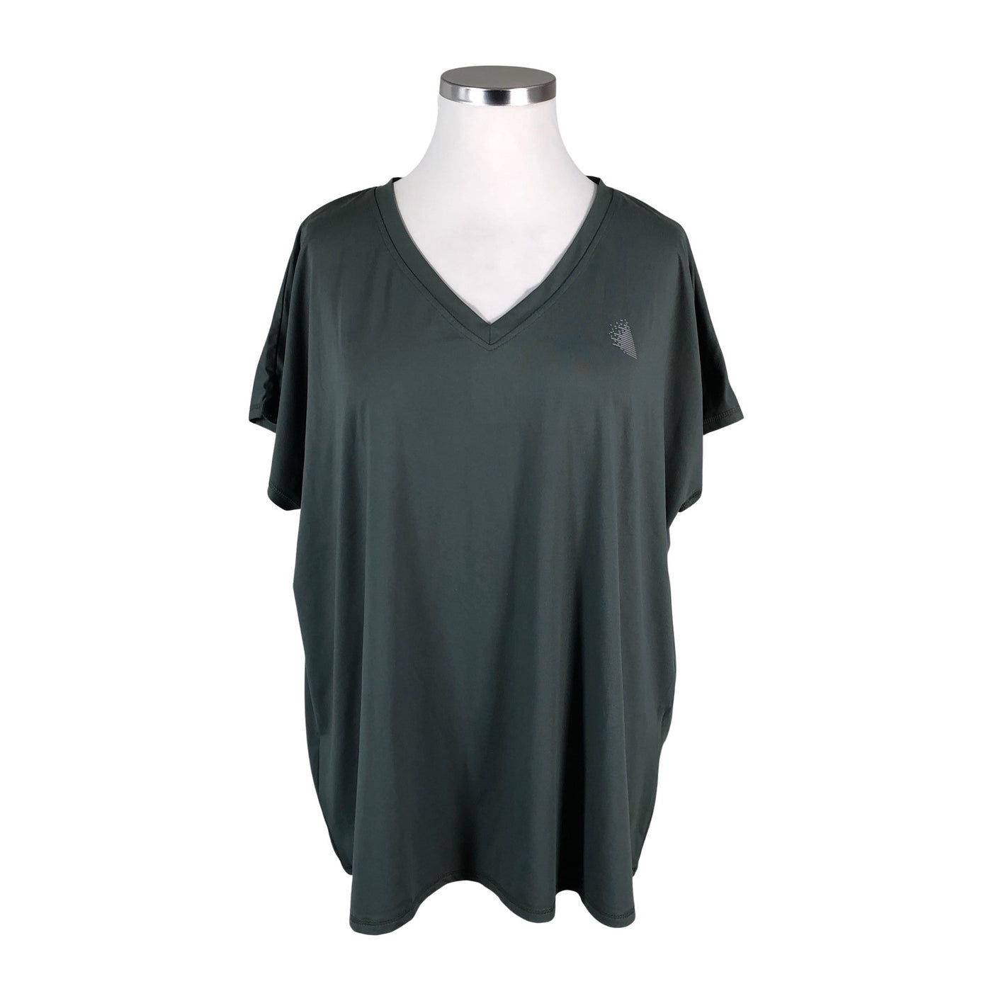 Unisex Zizzi - Sports shirt, short sleeve, size 50 - Green (1)