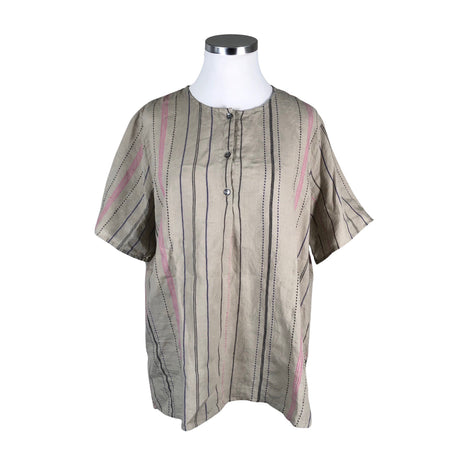 Unisex Gudrun Sjöden - Short-sleeved blouse, size 42 - Beige ()