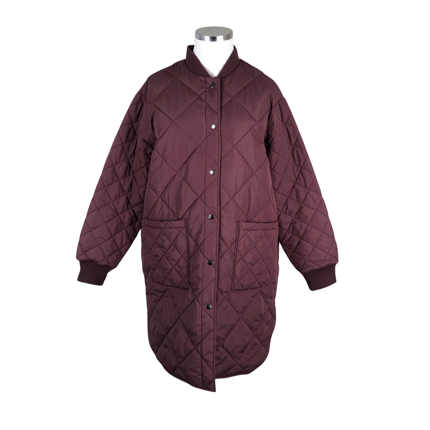 Unisex Nanso - Quilted jacket, size 42 - Wine red (1)