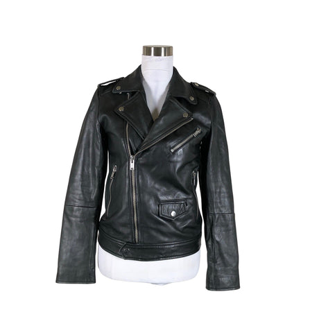 Unisex Deadwood - Leather jacket, size 38 - Black ()