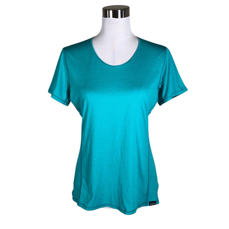 Unisex Patagonia - Sports shirt, short sleeve, size 38 - Turquoise ()