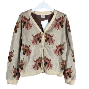 Unisex Lindex - Cardigan, size 122 - 128 - Beige (1)