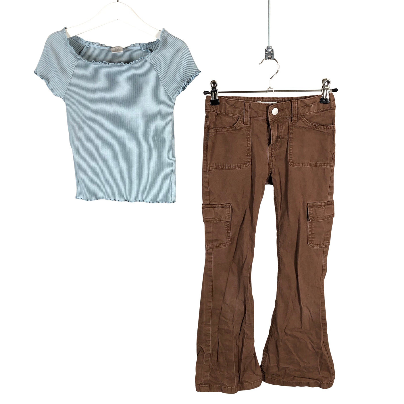 Unisex Lindex - Slacks, size 122 - 128 - Brown (1)