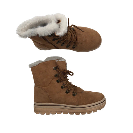 Unisex Skechers - Winter shoes, size 35 - Brown ()