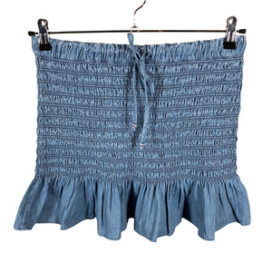 Unisex Tommy Jeans (Tommy Hilfiger) - Denim skirt, size 40 - Light blue (1)
