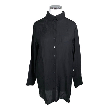 Unisex Lindex - Schiffon tunic, size 44 - Black ()