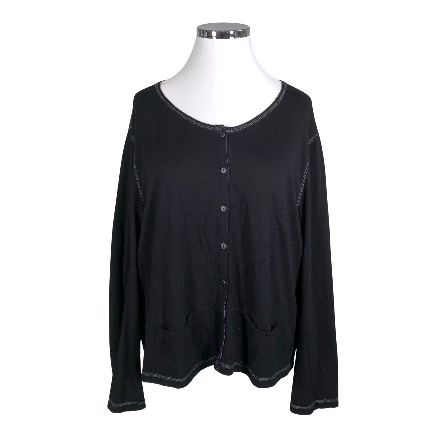 Unisex Gudrun Sjöden - Cardigan, size 44 - Black (1)