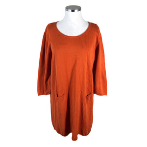 Unisex Gudrun Sjöden - Knit dress, size 42 - Orange (1)