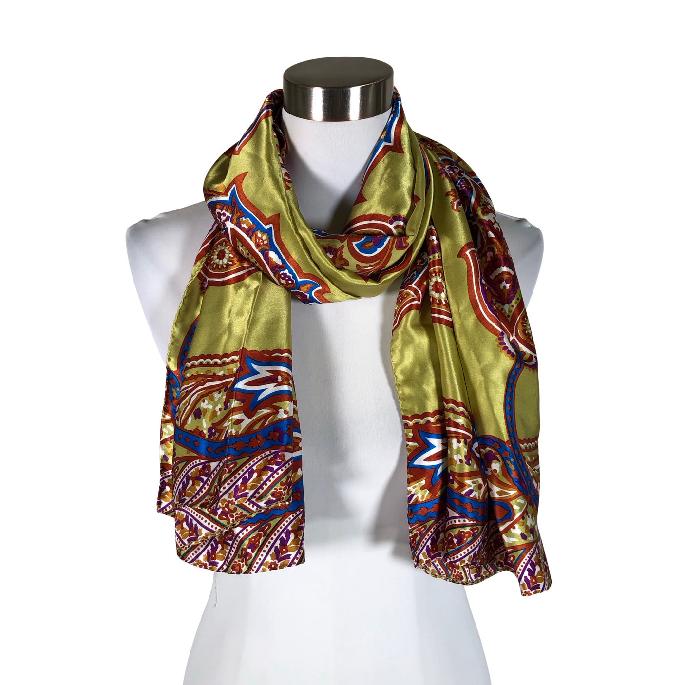 Unisex Etcetera - Scarf, size Midi - Green (1)