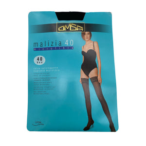 Unisex Omsa - Stockings, thin, size 36 - Black (1)