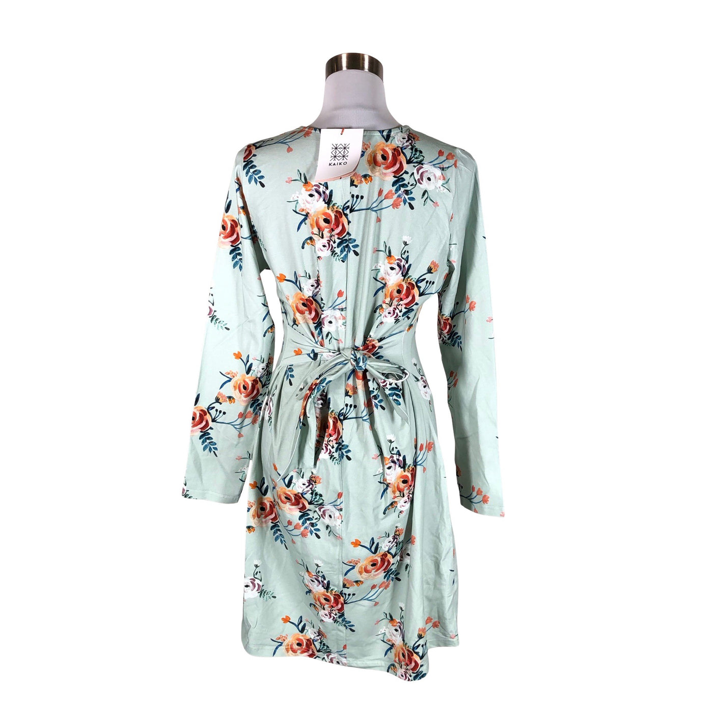 Unisex Kaiko - Tricot dress, size 38 - Green (2)