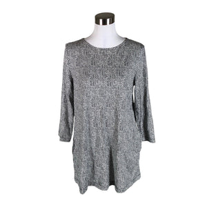 Unisex Marimekko - Tricot tunic, size 38 - Black (1)