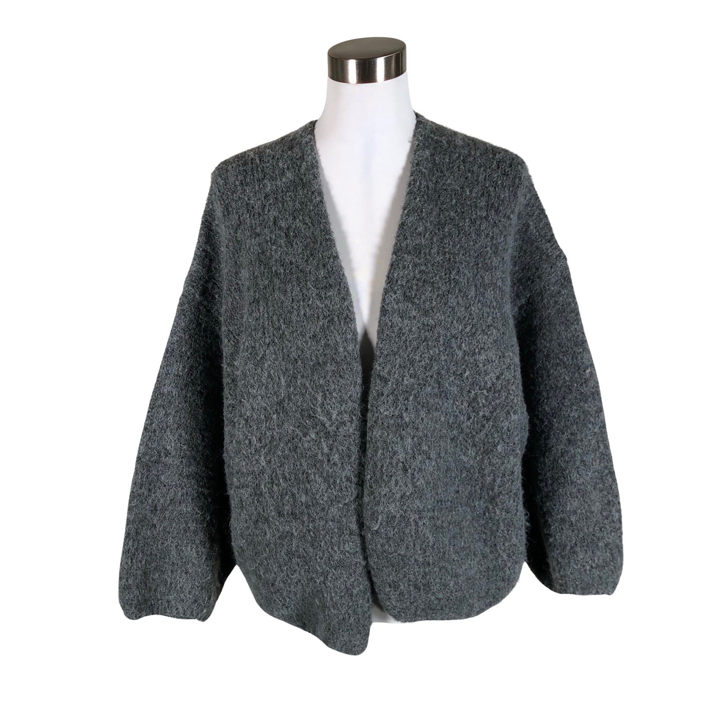 Unisex Lindex - Cardigan, size 40 - Gray (1)