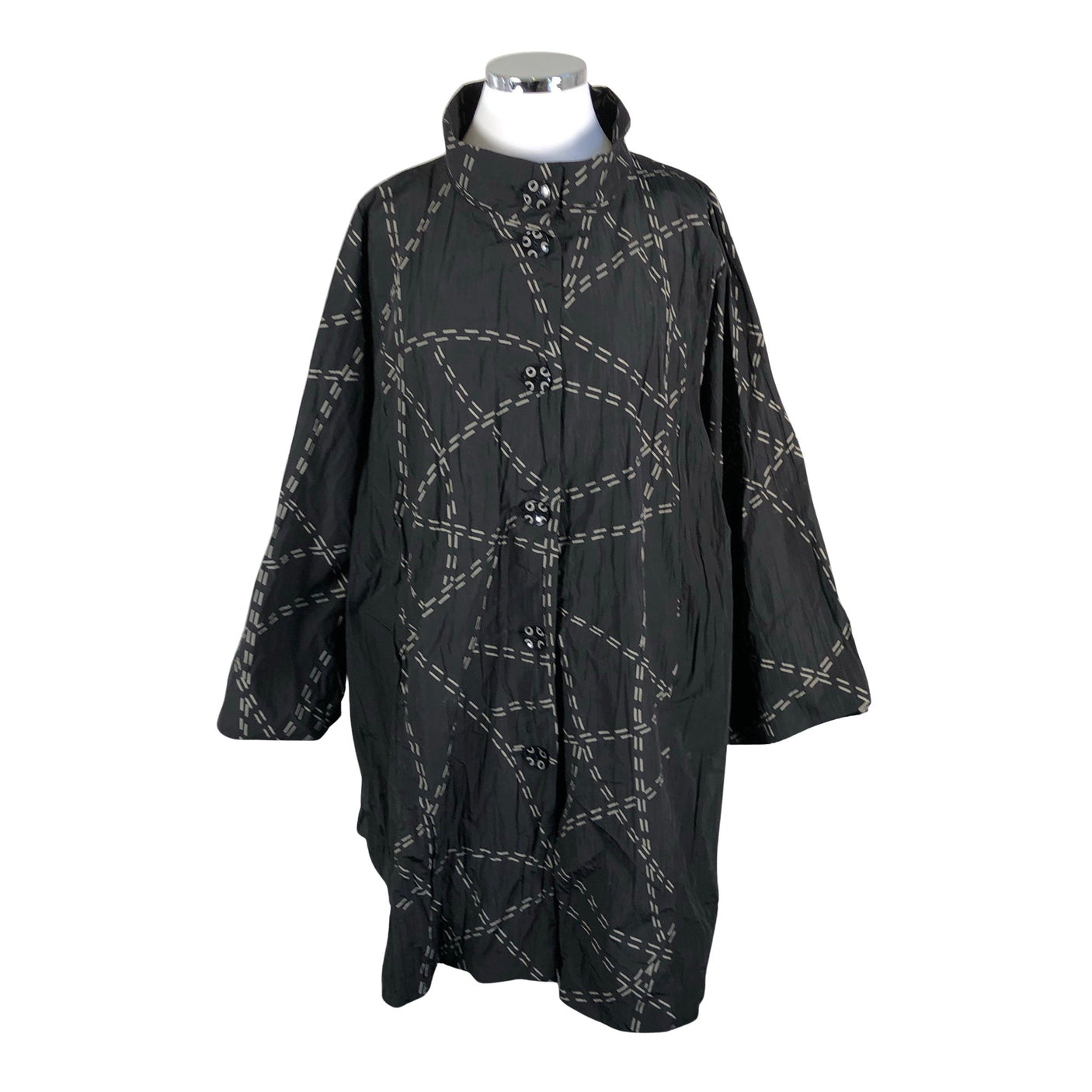 Unisex Aino - Trench coat, size 40 - Black (1)