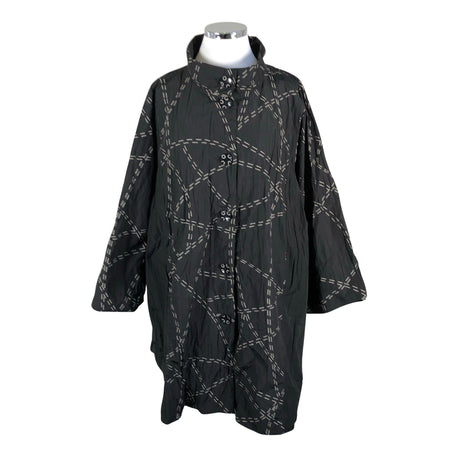 Unisex Aino - Trench coat, size 40 - Black ()